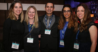 AO’s young clinicians mingle at Café Sevilla