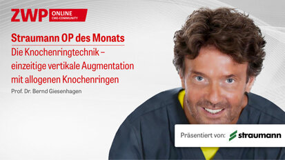 1 CME-Punkt: Straumann-OP zur Knochenringtechnik im Archiv 1 CME-Punkt: Straumann-OP zur Knochenringtechnik im Archiv