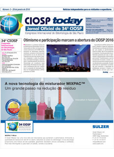 today CIOSP São Paulo Jan. 28, 2016 today CIOSP São Paulo Jan. 28, 2016