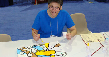 Dentists paint for a good cause