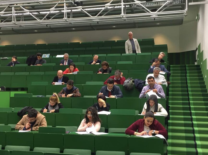 Mastership examination at the RWTH Aachen University Hospital.