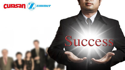 Zimmer Dental neuer Vertriebspartner von curasan