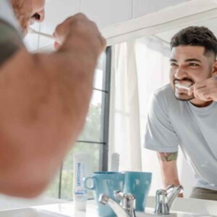 Portfolio pÅÃ­pravkÅ¯ Sensodyne spoleÄnosti Haleon se zamÄÅuje na prevenci a zmÃ­rÅovÃ¡nÃ­ dentinovÃ© hypersenzitivity v rÃ¡mci kaÅ¾dodennÃ­ pÃ©Äe o dutinu ÃºstnÃ­. (ObrÃ¡zek: Haleon)