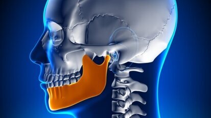 Correlating rotated mandibles with back & knee pain