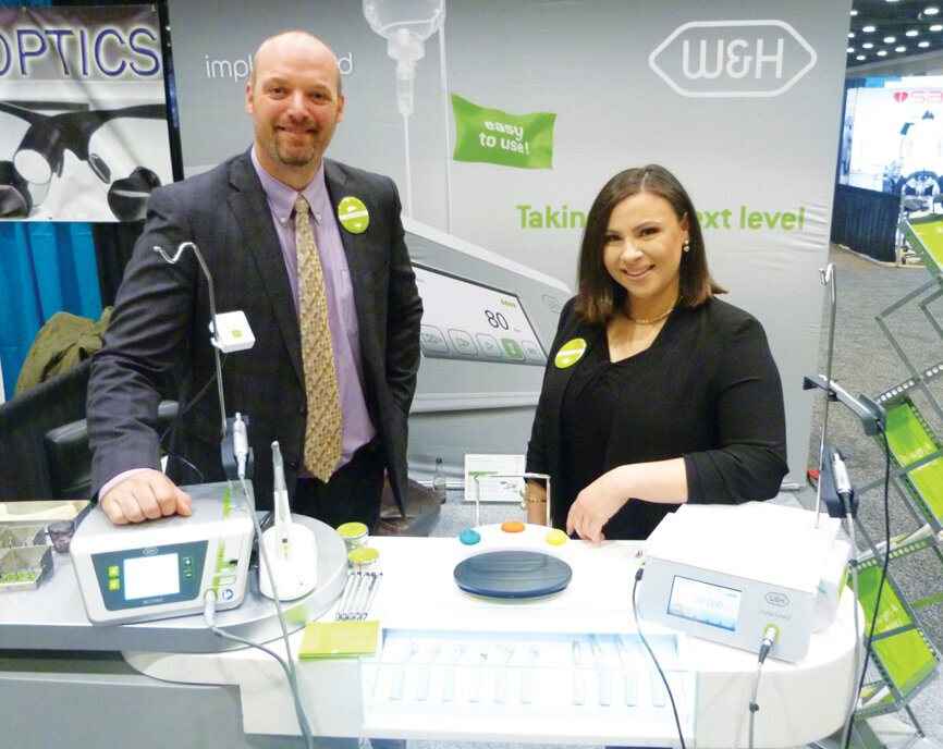 Brian Schiefer and Miruna Ortiz of W&H. (Photo: Sierra Rendon/DTA)