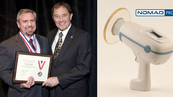 Aribex CEO receives Utah Governor’s Medal for NOMAD Pro handheld X-ray