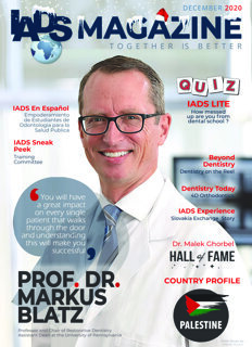 IADS Magazine international No. 4, 2020 IADS Magazine international No. 4, 2020