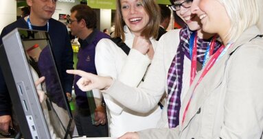 Siegerehrung auf der IDS