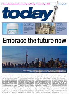 today Ontario Dental Association Meeting, Toronto, May 9, 2025