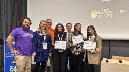 Remise du prix de thèse 2025 à l'ADF