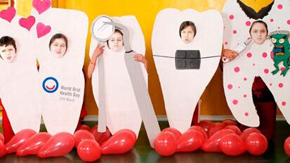 Iniziative in tutto il mondo per la Giornata Mondiale della Salute Orale (WOHD) dedicata ad “Un sorriso per la vita” (Smile for life)