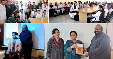 Lecture on TMJ biomechanics at BUHSC