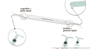 Leichteres Legen von Retraktionsfäden mit einzigartigem Instrument
