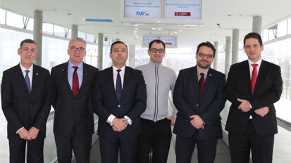 El Consejo General de Dentistas recibe a una delegación de la FDI para presentar la candidatura española para organizar el Congreso Internacional FDI 2017