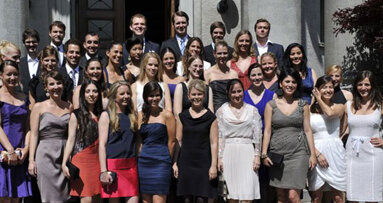 Diplomfeier der ZZM Zürich in der Kirche Fluntern