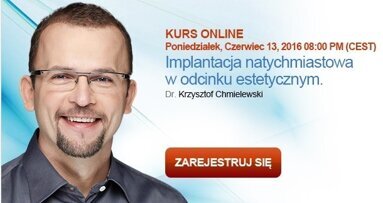 „Implantacja natychmiastowa w odcinku estetycznym” – webinarium DT Study Club!