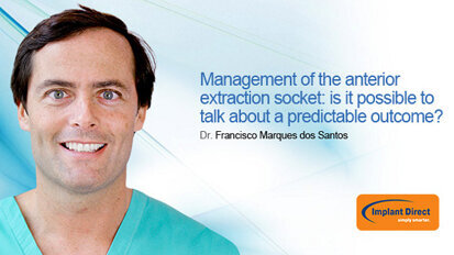 Webinar introduces new method for managing anterior extraction socket