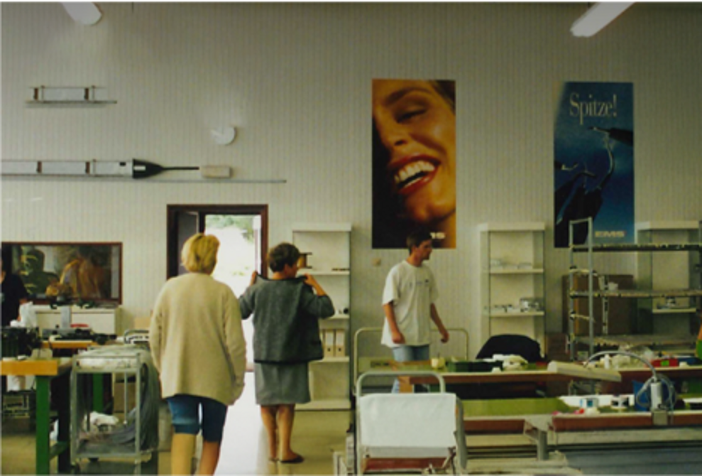 EMS began developing dental technologies in Switzerland in the early 1980s.