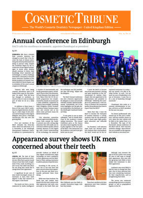 Cosmetic Tribune UK No. 1, 2016 Cosmetic Tribune UK No. 1, 2016
