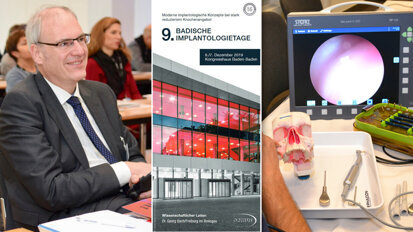 9. Badische Implantologietage mit breit gefächertem Programm 9. Badische Implantologietage mit breit gefächertem Programm