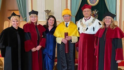 Mariano Sanz, Doctor Honoris Causa por la Universidad Médica de Varsovia