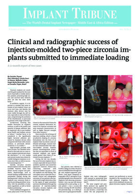 Implant Tribune Middle East & Africa No.1, 2023