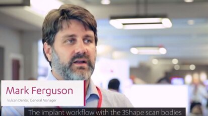 Mark Ferguson (Vulcan Dental) talks about 3Shape TRIOS and 3Shape scan bodies Mark Ferguson (Vulcan Dental) talks about 3Shape TRIOS and 3Shape scan bodies