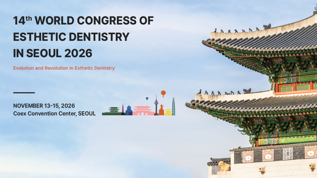 14th World Congress of Esthetic Dentistry in Seoul 2026
