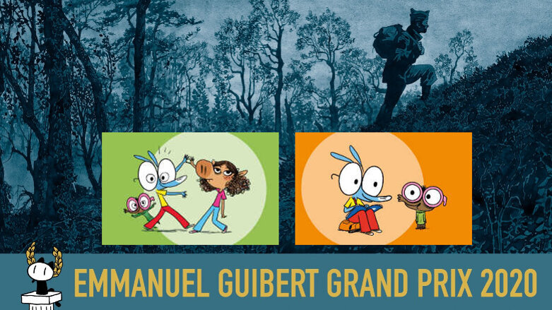 Emmanuel Guibert,  créateur du visuel Ariol de l’AOI, remporte le Grand Prix 2020 Angoulême