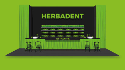 Made of herbs in Prague since 1987―HERBADENT exhibits at ADF