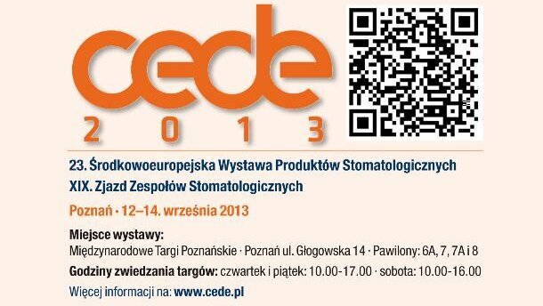 CEDE 2013 w Poznaniu: 12-14 września