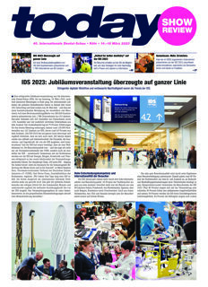 today at IDS Show Review 2023 Germany today at IDS Show Review 2023 Germany