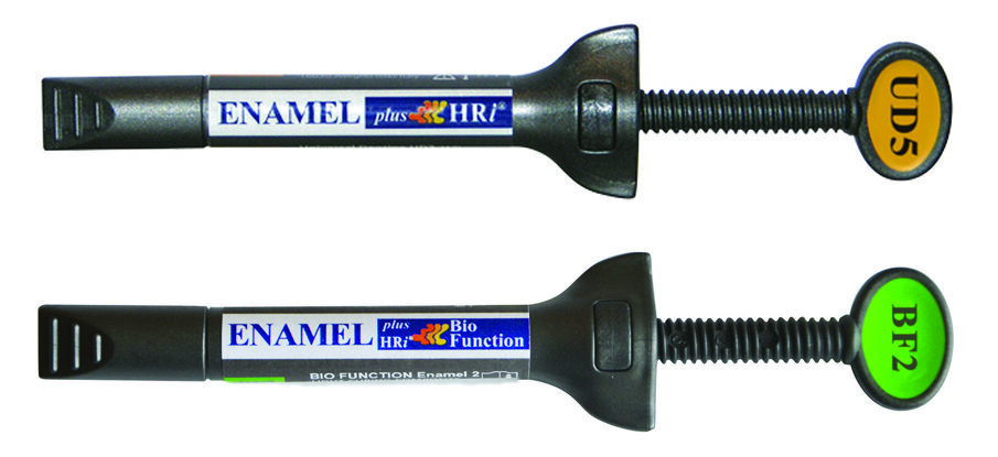 Fig. 1b_Colori Enamel plus HRi utilizzati per il restauro.