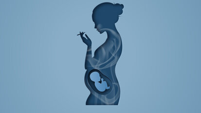 Verband tussen roken tijdens zwangerschap en tandartsangst