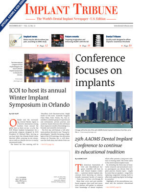 Implant Tribune U.S. No. 12, 2017