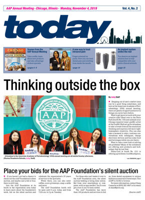 today AAP Annual Meeting Chicago, November 04, 2019 today AAP Annual Meeting Chicago, November 04, 2019