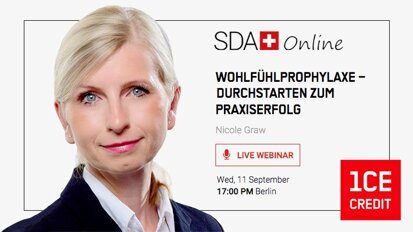 Webinar: Guided Biofilm Therapy bietet Patienten schonendes Behandlungsangebot Webinar: Guided Biofilm Therapy bietet Patienten schonendes Behandlungsangebot