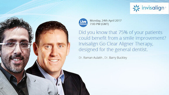 Webinar to demonstrate how Invisalign Go can improve smiles