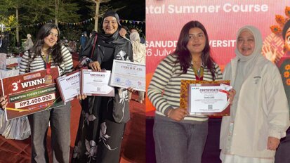Ziauddin BDS students take 3rd place at Asia Pacific Dental Summit in Indonesia