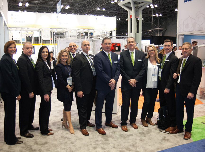 The team at Benco Dental. (Photo: Jahmel Charles, Dental Tribune America)