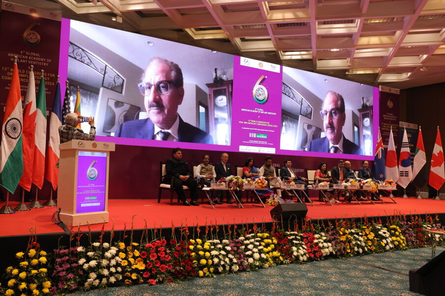Display of Video message by Dr. Edward Kusek, erstwhile President AAID