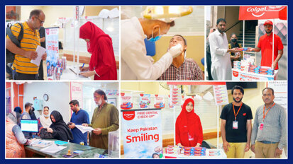Colgate holds dental care camp at FJDH 