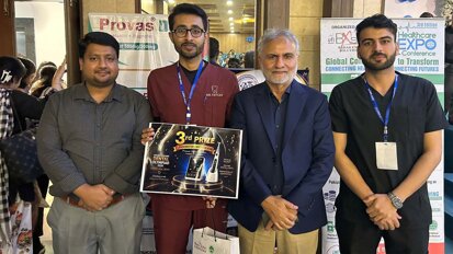 BDMC house officer secures third place at Sindh dental olympiad