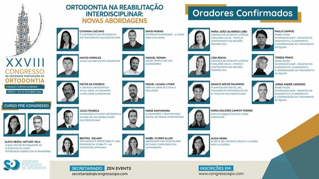 Está a chegar o XXVIII Congresso da Sociedade Portuguesa de Ortodontia