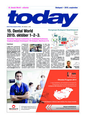 today Dental World Budapest 2015 today Dental World Budapest 2015