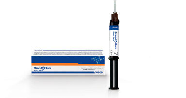 Grandio Core Dual Cure. Zatékavý duálně tuhnoucí nano-hybridní dostavbový materiál.