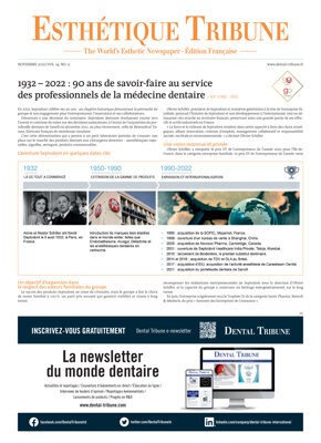 Esthétique Tribune France No. 4, 2022 Esthétique Tribune France No. 4, 2022