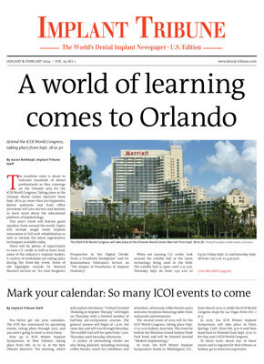 Implant Tribune U.S. No. 2, 2024 Implant Tribune U.S. No. 2, 2024