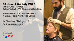 Botulinum Toxin & Dermal Fillers - A Dental Facial Aesthetics Course