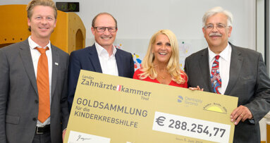 Kinderkrebshilfe: Knapp 300.000 Euro Spenden durch Alt- und Bruchgold